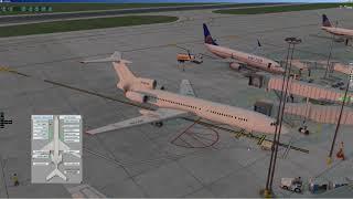 X-plane 11 | Felis | Tu 154 | MyNL в качестве ассистента | Полет по VOR | KORD - KIAD