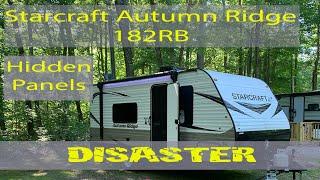 Starcraft Autumn Ridge 182RB Owner review of mechanicals hidden behind panels.