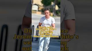 Jeremy Allen White's veins popping out on his neck while filming Deliver Me from Nowhere