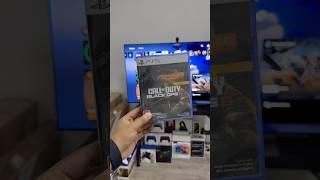 Call Of Duty Black Ops 6 PS5 Unboxing نداء الواجب العمليات السوداء 6