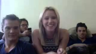 Ian Harding, Chuck Hittinger, Taylor Spreitler, Jordan Ross USTREAM for Bethlehem The Film