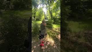 arco nudo 50 metri #archery