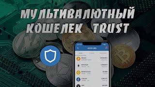 Как Создать и Использовать Мультивалютный Кошелек Trust Wallet | Пошаговая Инструкция