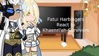 //Fatui Harbingers (+twins) react to Khaenri’ah survivors// 1/1 //