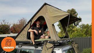 Inspired Overland Carbon Fibre Lightweight Rooftop Tent