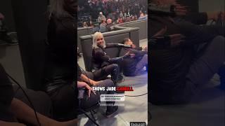 Unseen Fan Footage: Jade Cargill Waiting Before Attacking Naomi!