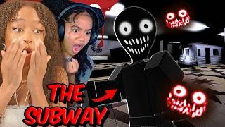 Roblox The Intruder SUBWAY level is TOO SCARY!!!