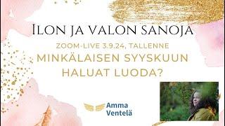 Minkälaisen syyskuun haluat luoda?