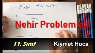 Kıymet Hoca ile Fizik - 11. Sınıf - Nehir Problemleri Soru Çözümü