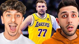 PISSED OFF REACTION TO LUKA DONCIC LAKERS TRADE