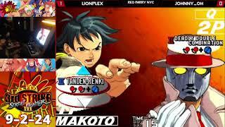Lionplex vs Johnny_Oh  - 3rd Strike Tournament - Red Parry NYC 9-2-24