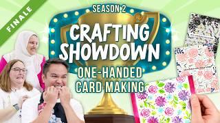 (Giveaway) One-Handed Card Making | Altenew Crafting Showdown Season 2 Finale