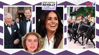 Meghan Hijacks Trooping the Colour with LA Gala | King Charles Not Encouraged To Reunite With Harry