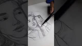 SANYA ART STUDIO  #shorts #viralshorts #art #youtubeshorts #sketch