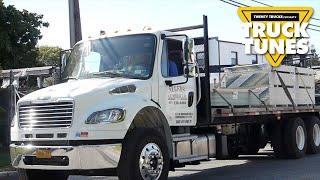 Flatbed for Children | Kids Truck Video | Twenty Trucks Channel