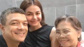 Jericho Rosales at Janine Gutierrez magkasamang nag celebrate ng NYE kasama ang family ni Janine 