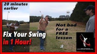 How to Fix Your Entire Golf Swing in 1 Hour - RotarySwing.com