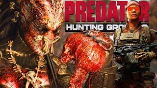 PREDATOR HUNTING GROUNDS - Max Level Hunter Ambush Gameplay (Challenge Yautja)