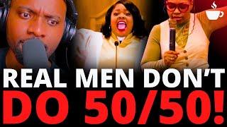 Feminist Pastor Says "Men Who Do 50/50 Are Half A Man!" - Preaching False Doctrine! | The Coffee Pod