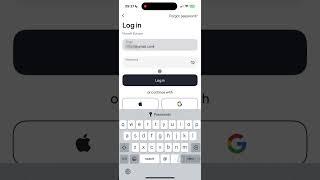 Moneff - Mobile app UI/UX Log in | Sign in | Авторизация