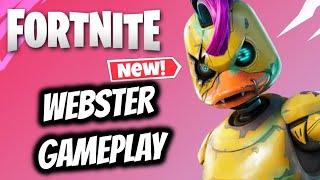 WEBSTER Skin Gameplay In Fortnite