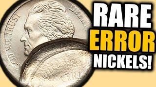 INCREDIBLE Mint Error Nickels That Are WORTH MONEY!!