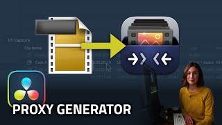 Blackmagic Proxy Generator, How, Why, When? - Davinci Resolve TUTORIAL