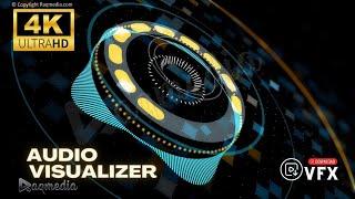 Audio Spectrum Visualizer Background Music Visualizer Video Graphics