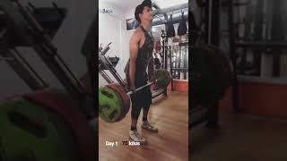 Working out!! At the gym short clip