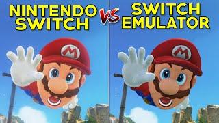 Super Mario Odyssey | Nintendo Switch vs Yuzu Emulator on PC - Graphical Comparison