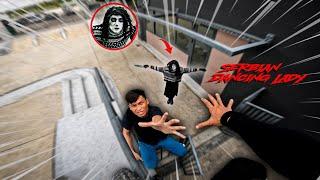 ESCAPE FROM SERBIAN DANCING LADY KILLER vs PARKOUR POV SKATEBOARDER