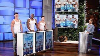 Ellen Challenges More Hotties in Hubba Hubba Quiz Quiz