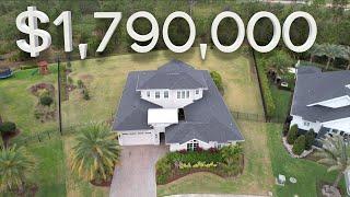 The LARGEST Backyard in Lake Nona? Touring a $1,790,000 luxury home