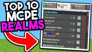 Top 10 Realms SMP For Minecraft Bedrock 1.20! (REALM CODE)