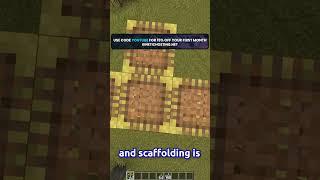 How To Craft Scaffolding!