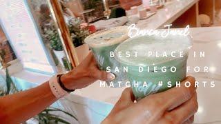 Where to get Matcha in San Diego | Holy Matcha #shorts | Bianca Janel