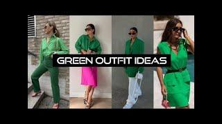 Glamour - How to Style Green Trousers