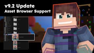 Cinema 4D - Minecraft Rig Template Version 9.2 (Asset Browser Update)