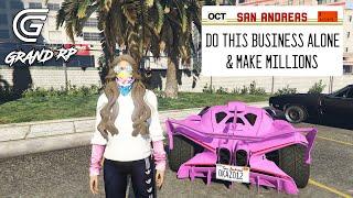 Do this Business Alone and make Millions | Grand RP Hindi | GTA 5 Roleplay