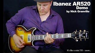 Ibanez AR520 Demo by Nick Granville 2023