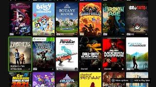 Xbox Game Pass Ultimate All Games [November 2024]