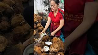 Coconut processing: from husk to fresh coconut meat