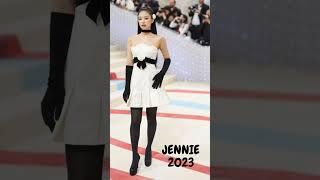 BLACKPINK MEMBERS IN MET GALA  #blackpink #jennie #jenniekim #rosé #blink #jisoo #lisa #shorts