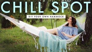 ULTIMATE SUMMER CHILL SPOT - DIY YOUR OWN HAMMOCK