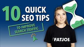 10 SEO Tips To Improve Search Traffic for 2023