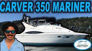 ONLY $60,000 Yacht-Home! 2000 Carver 350 Mariner Yacht Tour