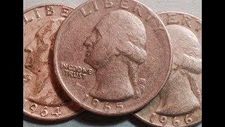 1964, 1965, 1966 Washington Quarters: Here's The Value