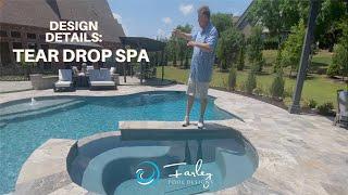 Tear Drop Spa Design Details by Mike Farley