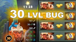 NEW DOTA 2 BUG / TRICK - 30 LVL HEROES!