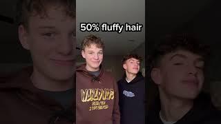 100% fluffy hair, sigma boy #shorts #meme #funny #fluffy